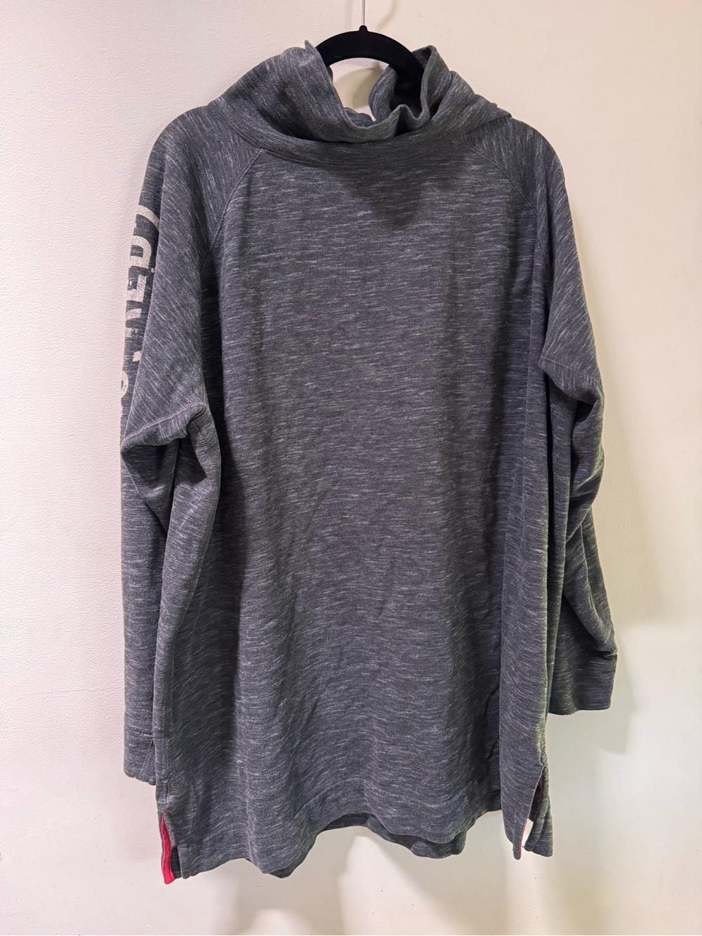 GAP Men's Heather Gray Mockneck Sweatshirt